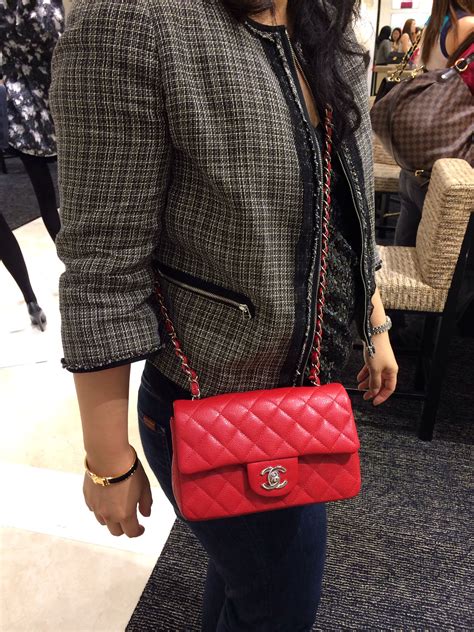 chanel red mini bag|chanel mini bag price.